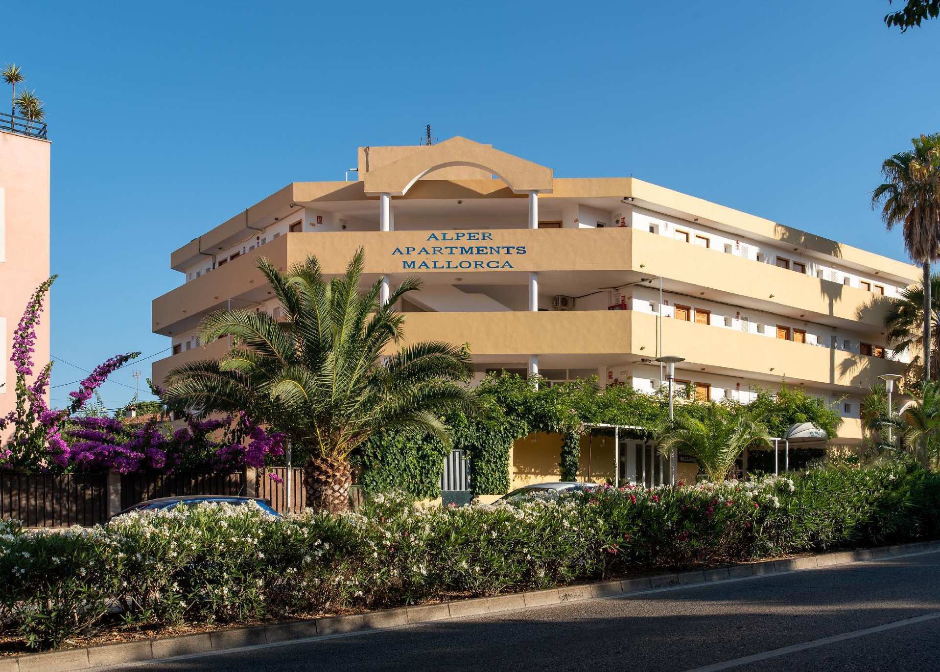 Los apartamentos del complejo,ideal para viajeros