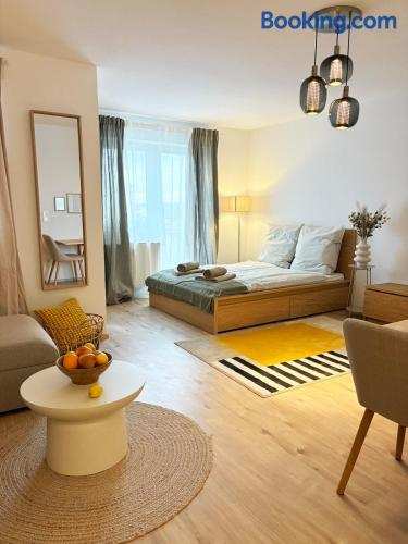 Modernes Zentrales Designer Apartment I Perfekt für Arbeiten & Familien