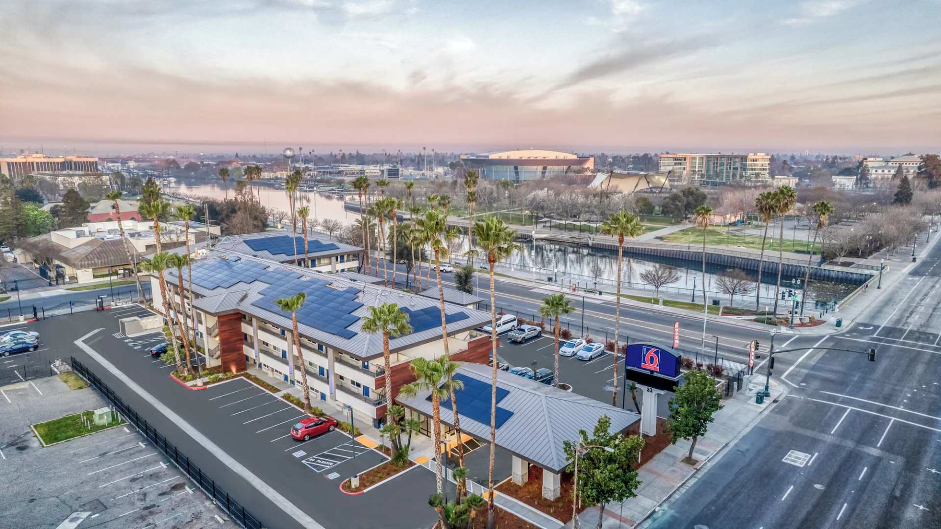Studio 6 Suites Stockton, CA Waterfront