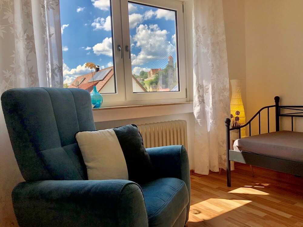 charmant appartement d'hôtes niederalfingen - 3 chambres - ensoleillé - 120 m²