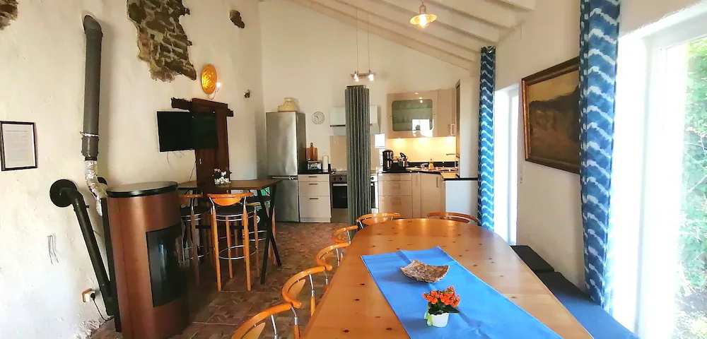 Eifel holiday home - large living room - 5 bedrooms - private use!