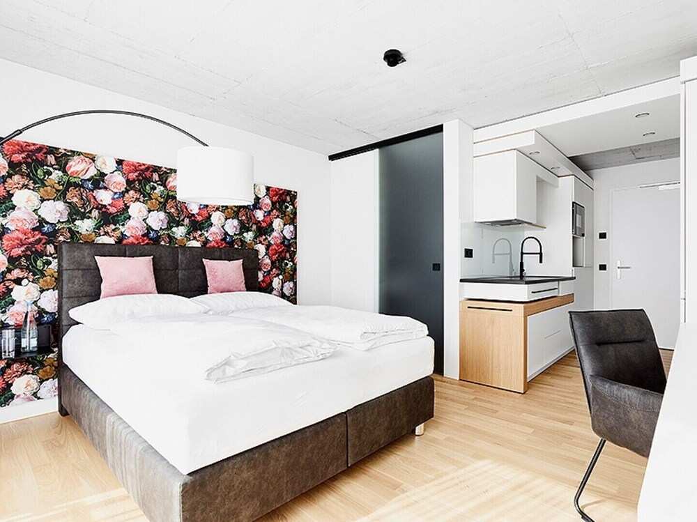 Livisit Bergpartment 32 - 27 m² double room - with kitchenette and bathroom